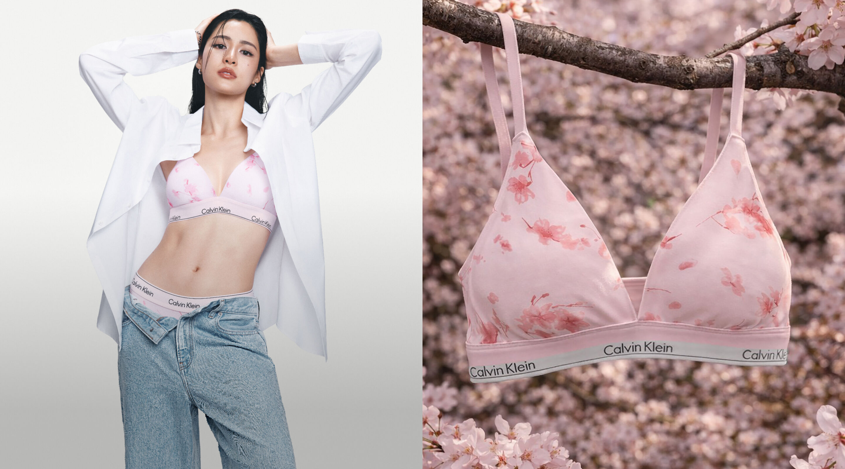 Calvin Klein Ling Ling Kwong Shows Off New Prints